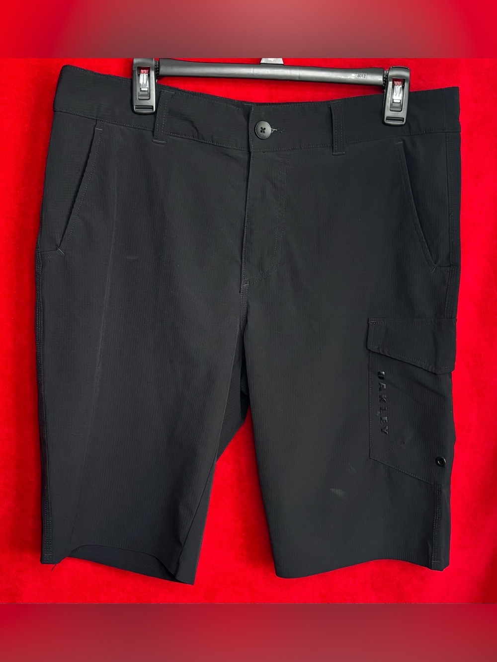 Oakley Take Pro Technical Shorts Black Stretch Hiking Utility Chino 34